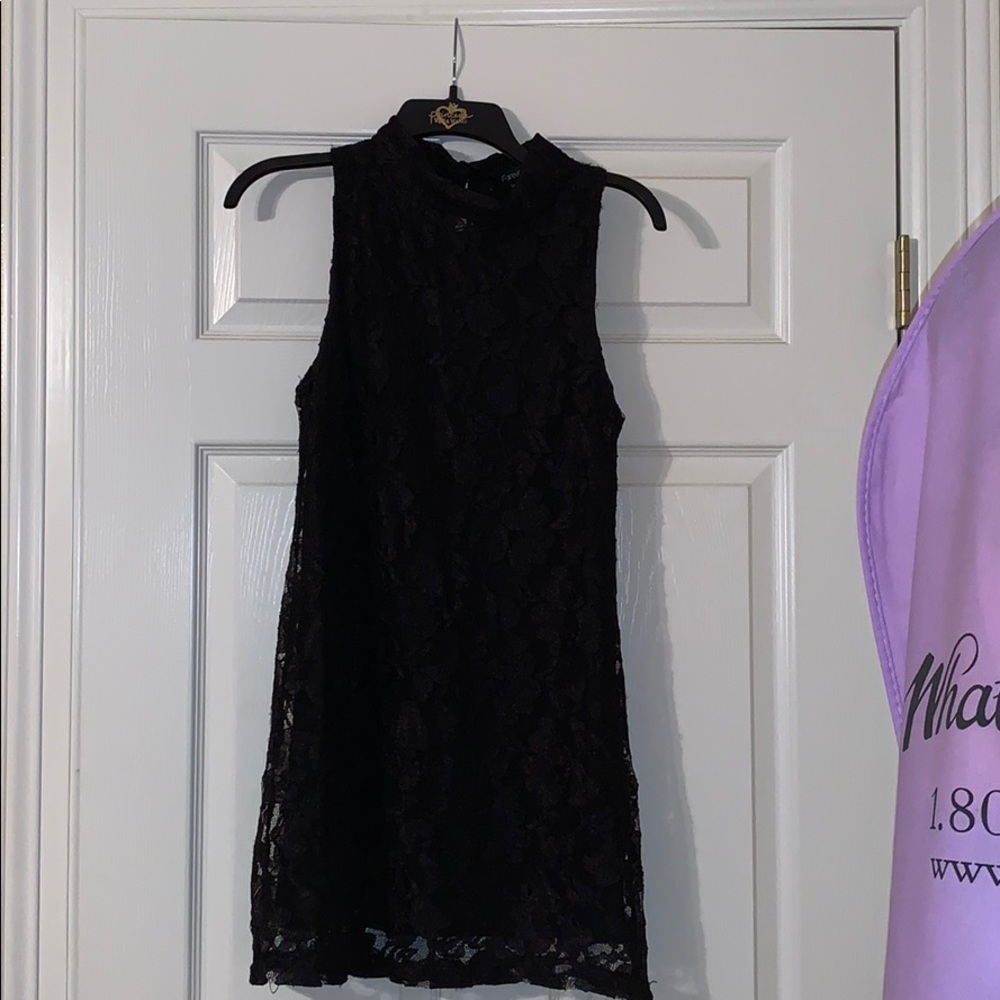 black dress